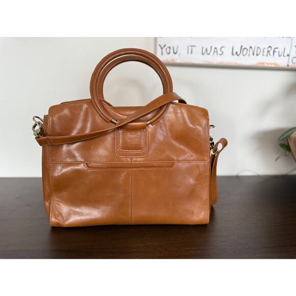 New without tags - HOBO Heidi Leather Satchel in Multi Stripe - Picture 3 of 11